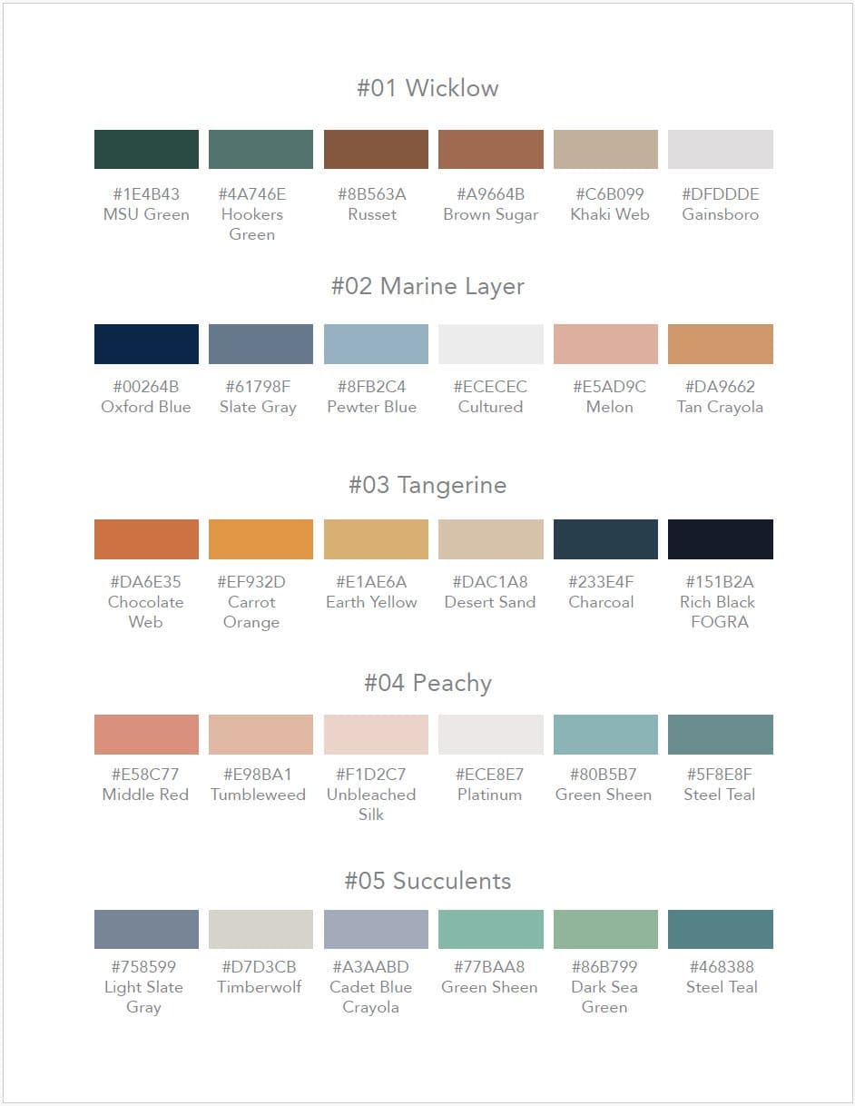 Color Palette Sample